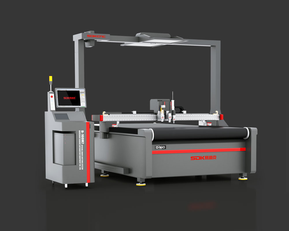 D-160M7 導(dǎo)帶式大視覺(jué)智能裁切機(jī)